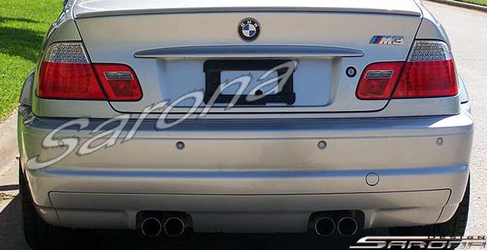 Custom BMW 3 Series  Coupe Rear Bumper (1999 - 2006) - $490.00 (Part #BM-027-RB)